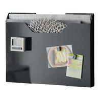 TISCHSET-AUFBEWAHRUNG Tower schwarz 50/36/3 cm - Schwarz, Metall (3/50/36cm) - Yamazaki