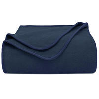 KUSCHELDECKE, 130x170 cm, 100% Polyester, Blau - Dunkelblau, Textil (130/170cm) - Zollner