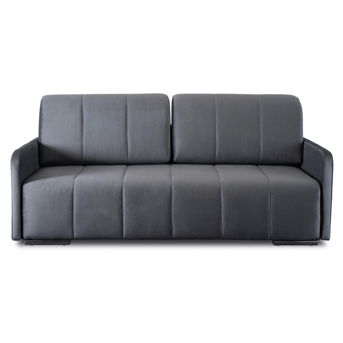 SOFA IBIZA Schlaffunktion Hellgrau - Grau, Holz/Textil (202/93/97cm) - makarowski meble