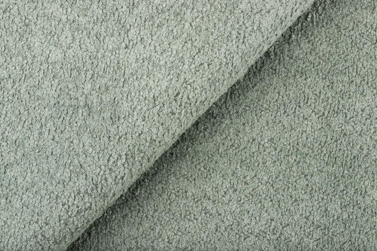 SOFA FEBE 3-Sitzer, salbeigrün - Salbeigrün/Schwarz, Holz/Textil (190/82/96cm) - Courtois Laville