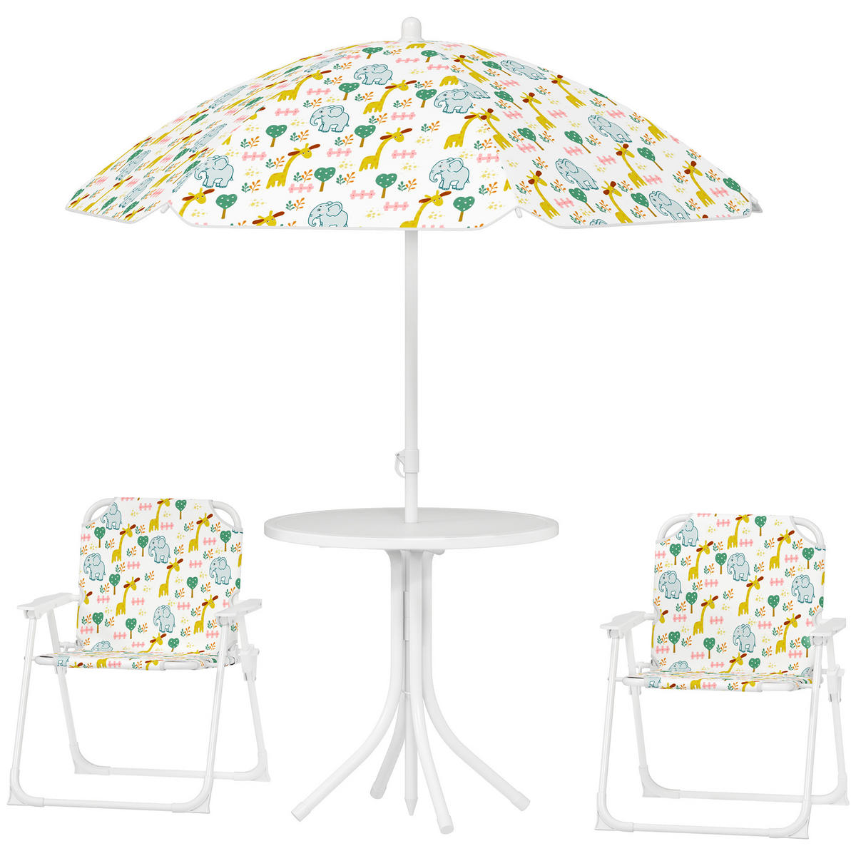 KINDERSITZGRUPPE DE-17526 - Weiß, Metall (49.5/50/49.5cm) - ComfortXL