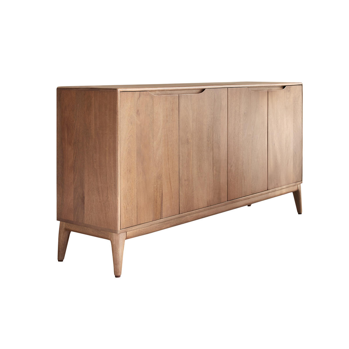 SIDEBOARD Gabrielle Braun aus Mango - Braun, Holz (160/81/40cm) - Tikamoon