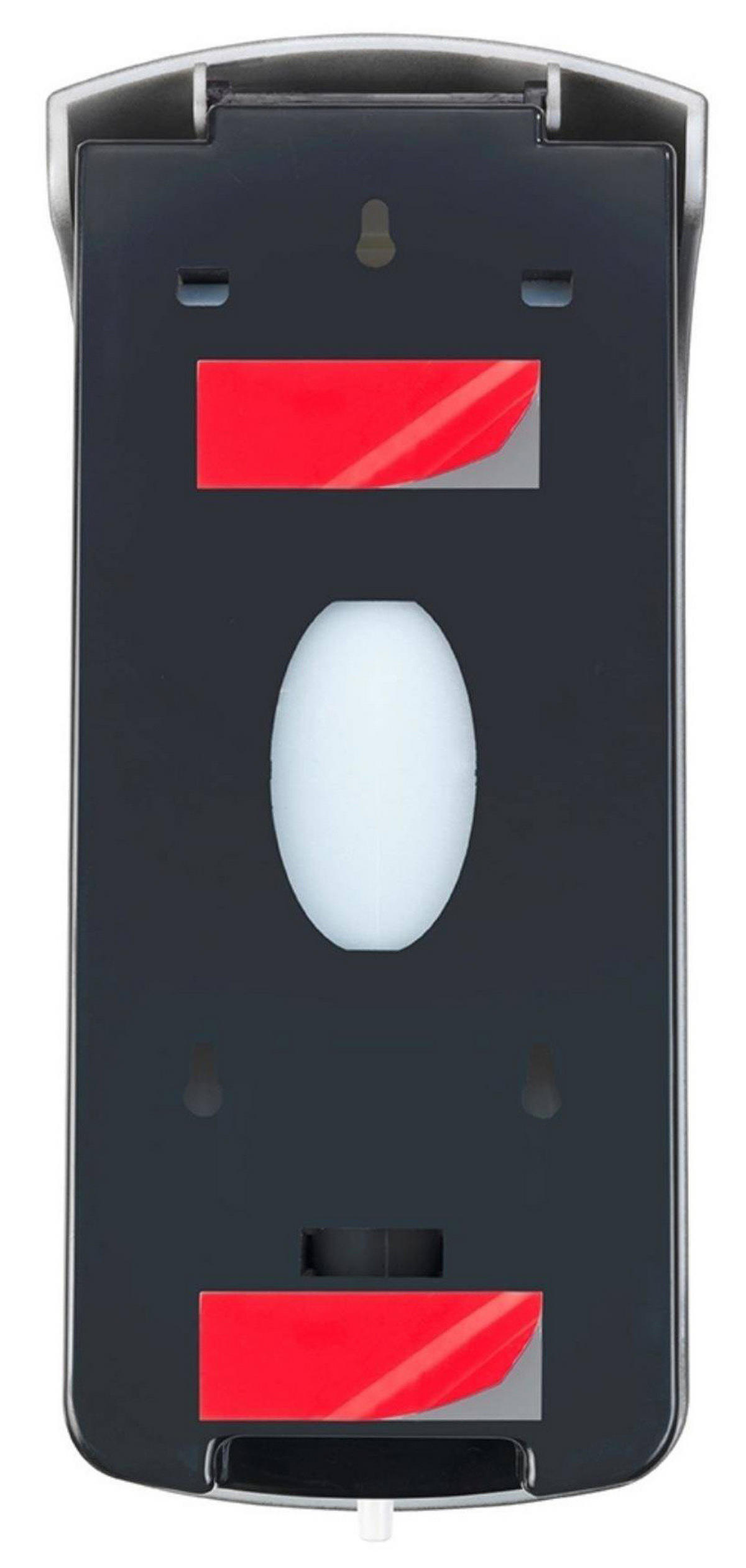 SEIFEN- und Desinfektionsmittelspender Ranera 740 ml 10,5/10,5/24,5 cm - Weiß, Kunststoff (10.5/24.5/10.5cm) - Wenko