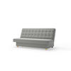 SCHLAFSOFA BELFI - Grau (Twist 19) - Hellgrau, Holzwerkstoff (192/95/92cm) - Möblo