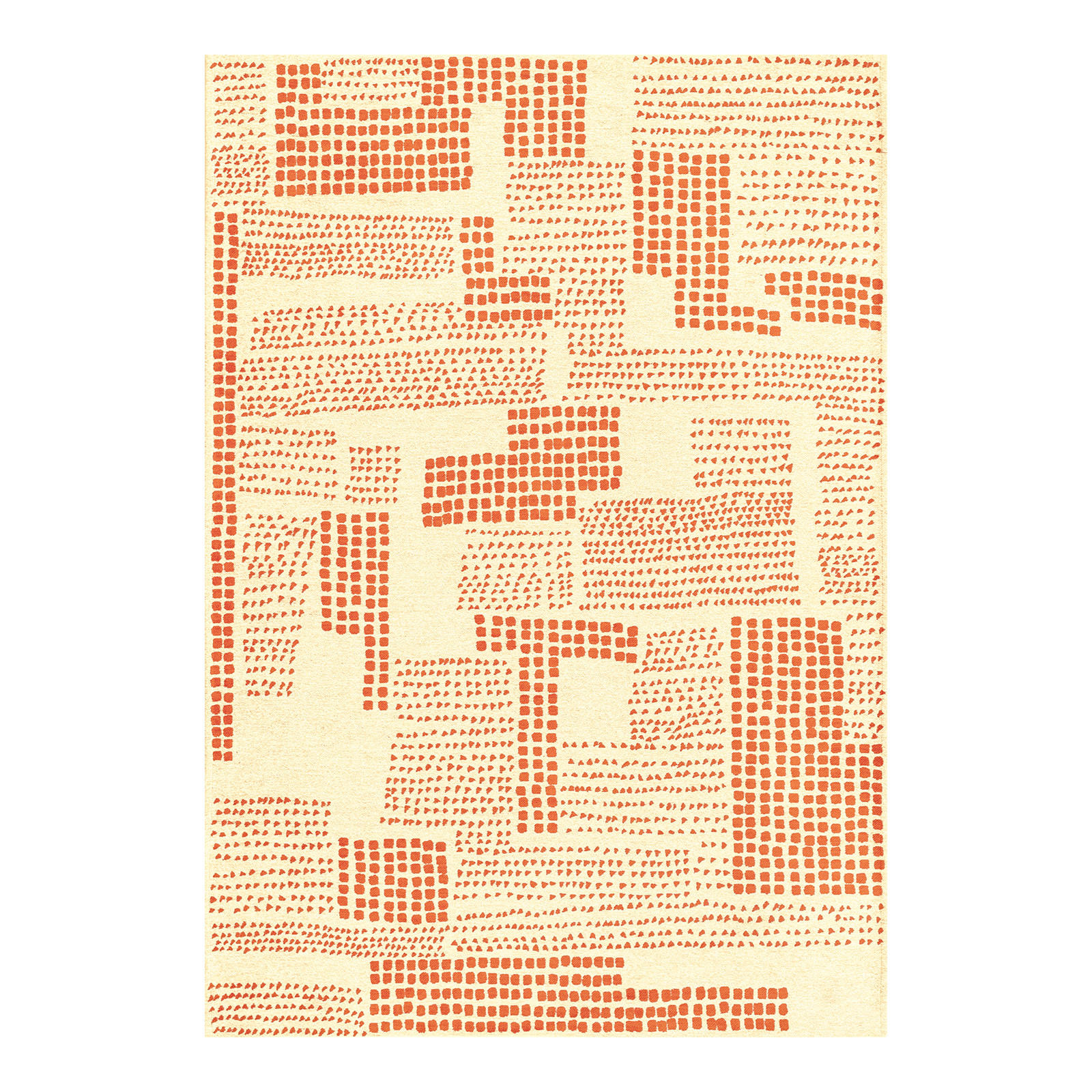 Louis De Poortere Teppich Rot 80x150 cm