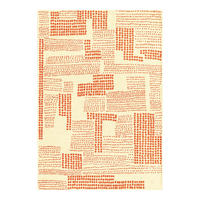 PREPROGA Zen Garden Grenadine 80/150 cm - rdeča, umetna masa/tekstil (80/150cm) - Louis De Poortere