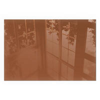 GLASPLATTE für Kamin 60x40 cm - Braun, Glas (60/40/0.4cm) - TULUP