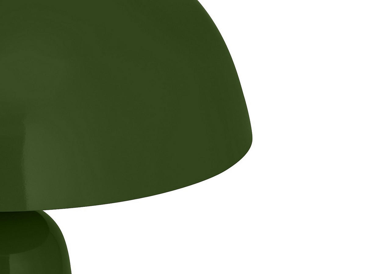 TISCHLAMPE - 39 x 39 - metall - khaki Larkin - Schlammfarben, Metall (39/39/52cm) - Vente-Unique