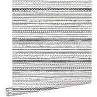 TAPETE Spitzenborten 53 cm x 10.05 m - Schwarz, Papier (53/0.1cm) - ESTAhome