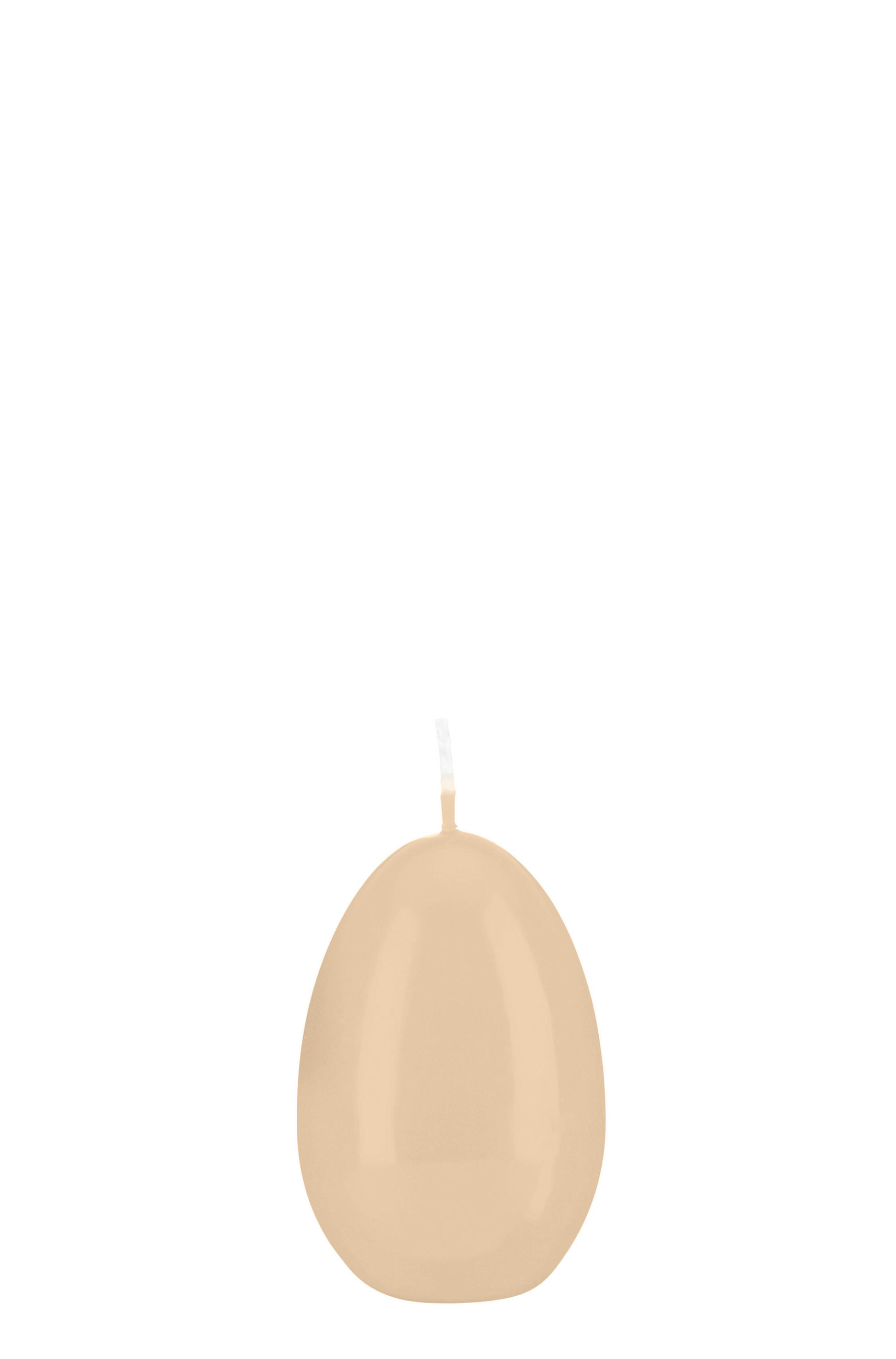 EIKERZEN Klarlack Vanilla Bisquit 60 x Ø 45 mm, 6 Stück - Beige, Paraffin (4.5/6/6cm) - Kopschitz Kerzen