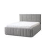 POLSTERBETT Reta Grande 180x200 in Siena Gray - Grau, Holz (180/200cm) - Letti Moderni