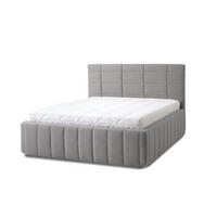 POLSTERBETT Reta Grande 180x200 in Siena Gray - Grau, Holz (180/200cm) - Letti Moderni
