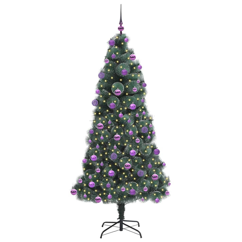 vidaXL Weihnachtsbaum Grün 210 cm