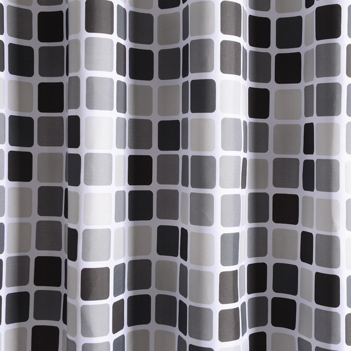 DUSCHVORHANG Mosaik Polyester dick wasserdicht für Zuhause Breite x Höhe - Multicolor, Textil (200/200cm) - MCBOSON