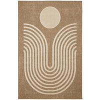 TEPPICH mit Juteoptik weißem Palma 160x230 cm - Weiß, Textil (160/230cm) - Nazar Rugs