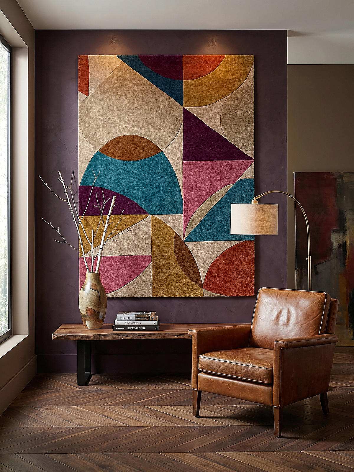 WOLLTEPPICH AIRE, abstrakt, Bunt, 160 x 230 cm - Multicolor, Textil (230/160cm) - KADIMA DESIGN