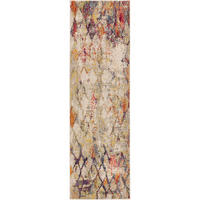 LÄUFER Casa Beige/Multicolor 70x240 cm - Beige/Multicolor, Kunststoff (70/1cm) - KUNSTLOFT