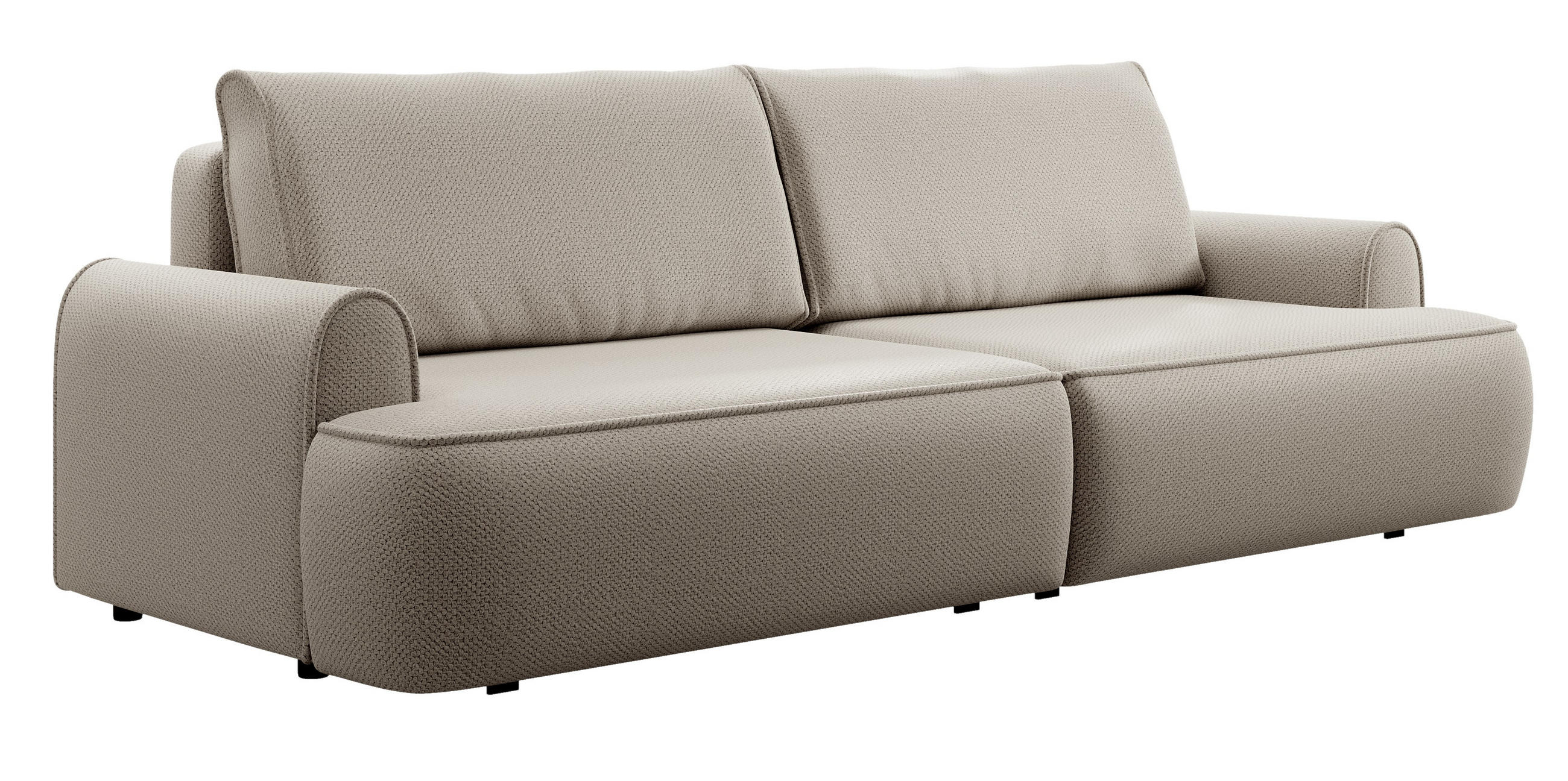 Emporius Schlafsofa Beige 250x82x102 cm