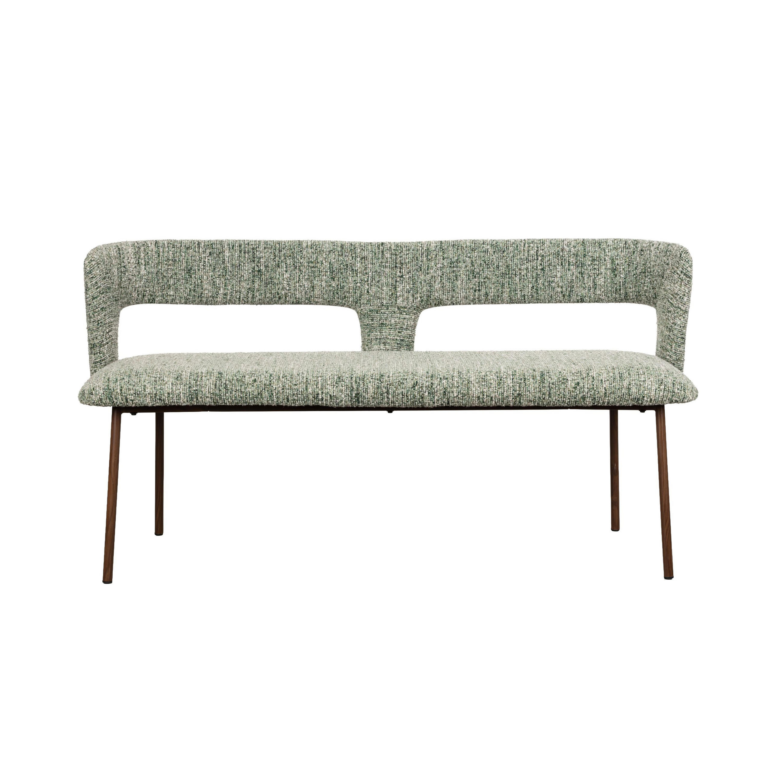 ESSZIMMERBANK Chelsea Grün - Grün, Kunststoff (148/79/51cm) - Housecraft Living