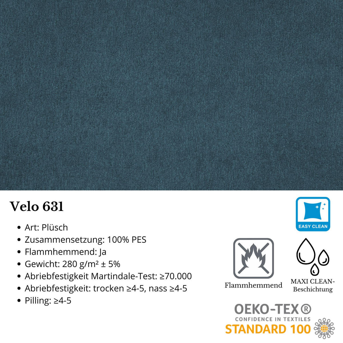 ECKSOFA Draco L blau rechts - Chromfarben/Blau, Textil/Metall (267/186cm) - Beautysofa