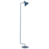 STEHLAMPE Rimava 23/23/154 cm - Blau, Metall (23/23/154cm) - Beliani
