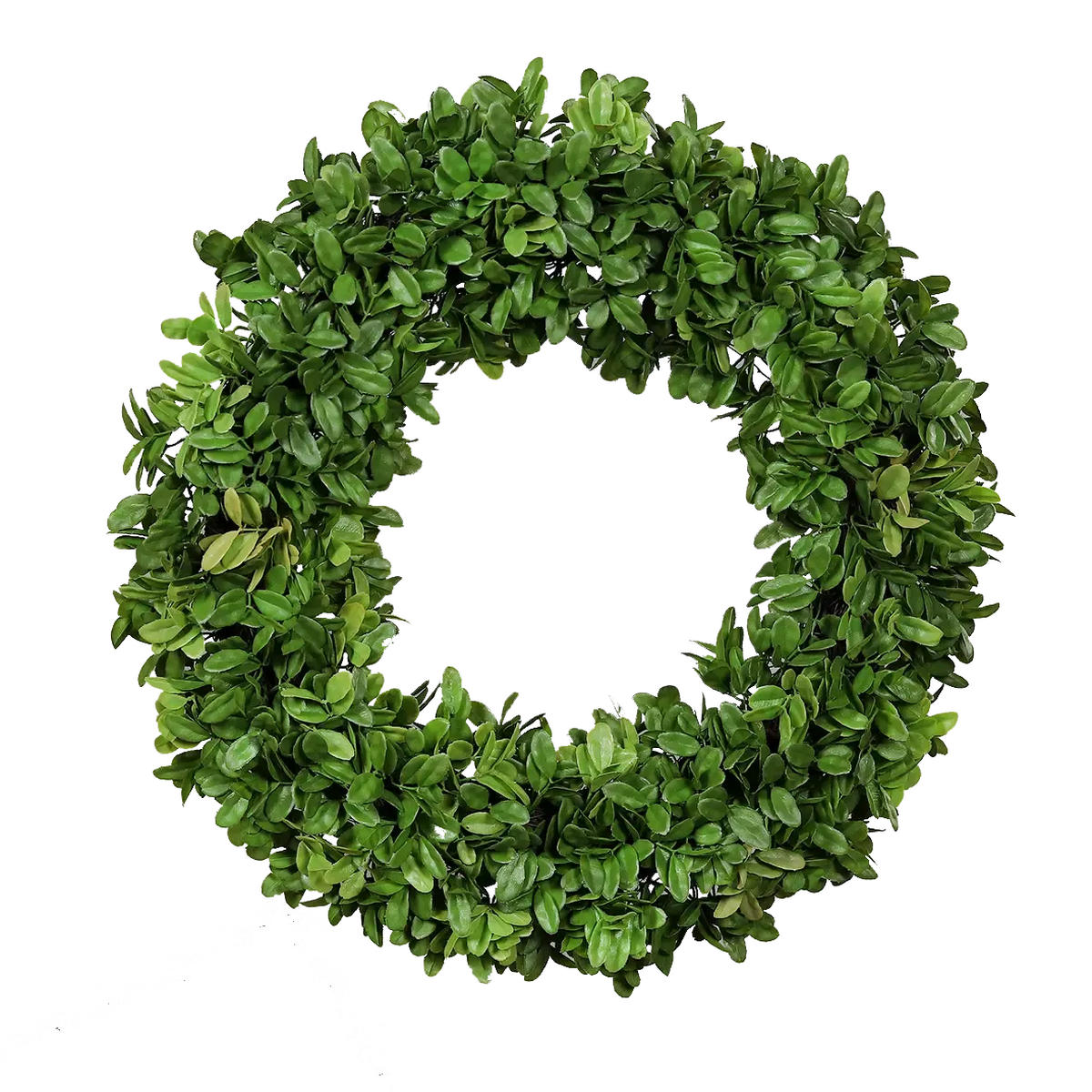 KÜNSTLICHER Lorbeer Kranz - Centurio 50 cm - Grün, Kunststoff (50cm) - aplanta