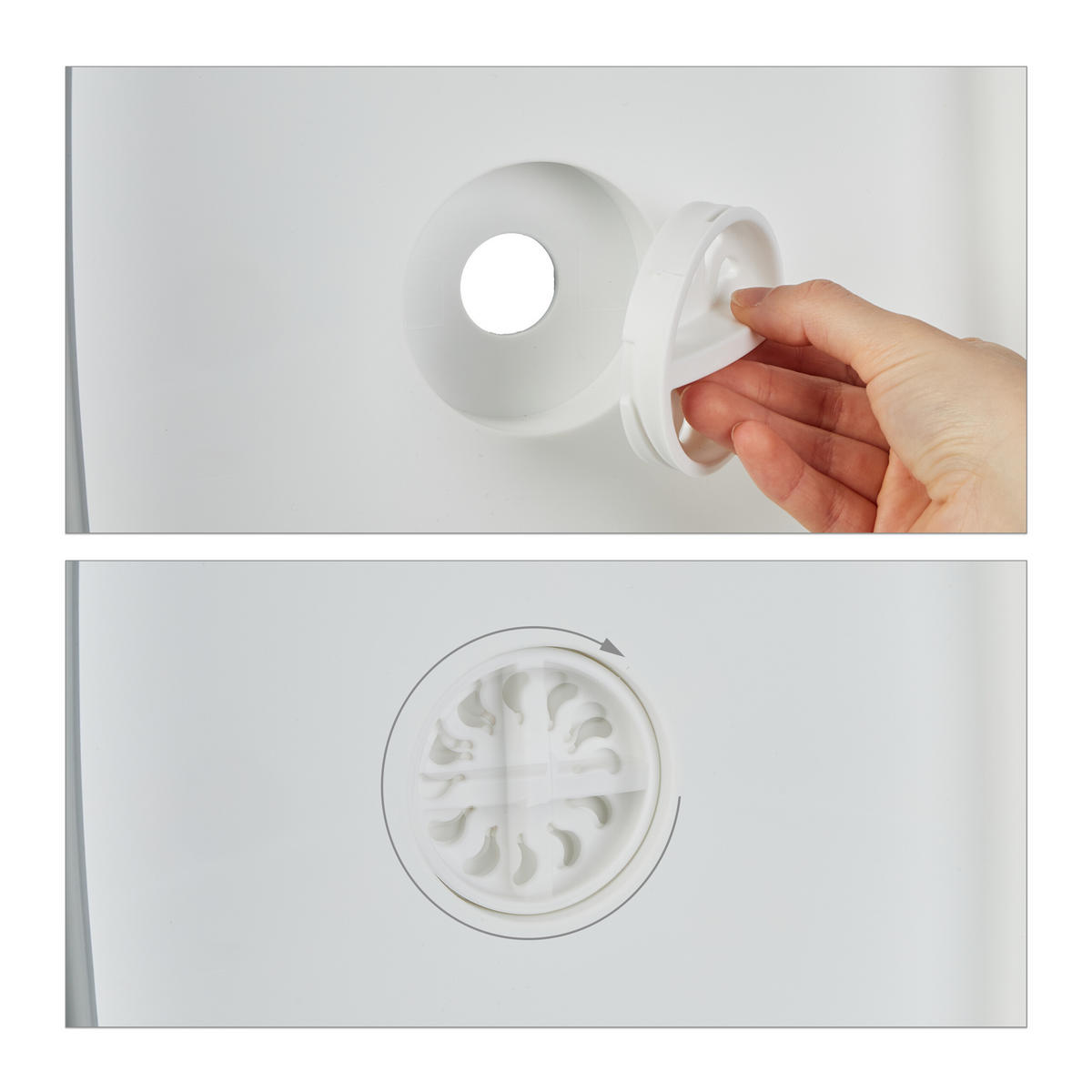 OPLACHOVACIA misa - viacfarebná, plast (31/20/31cm) - Relaxdays