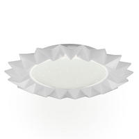 LED DECKENLEUCHTE Kunststoff Weiß SUNFLOWER - Weiß, Kunststoff (41/41/8cm)