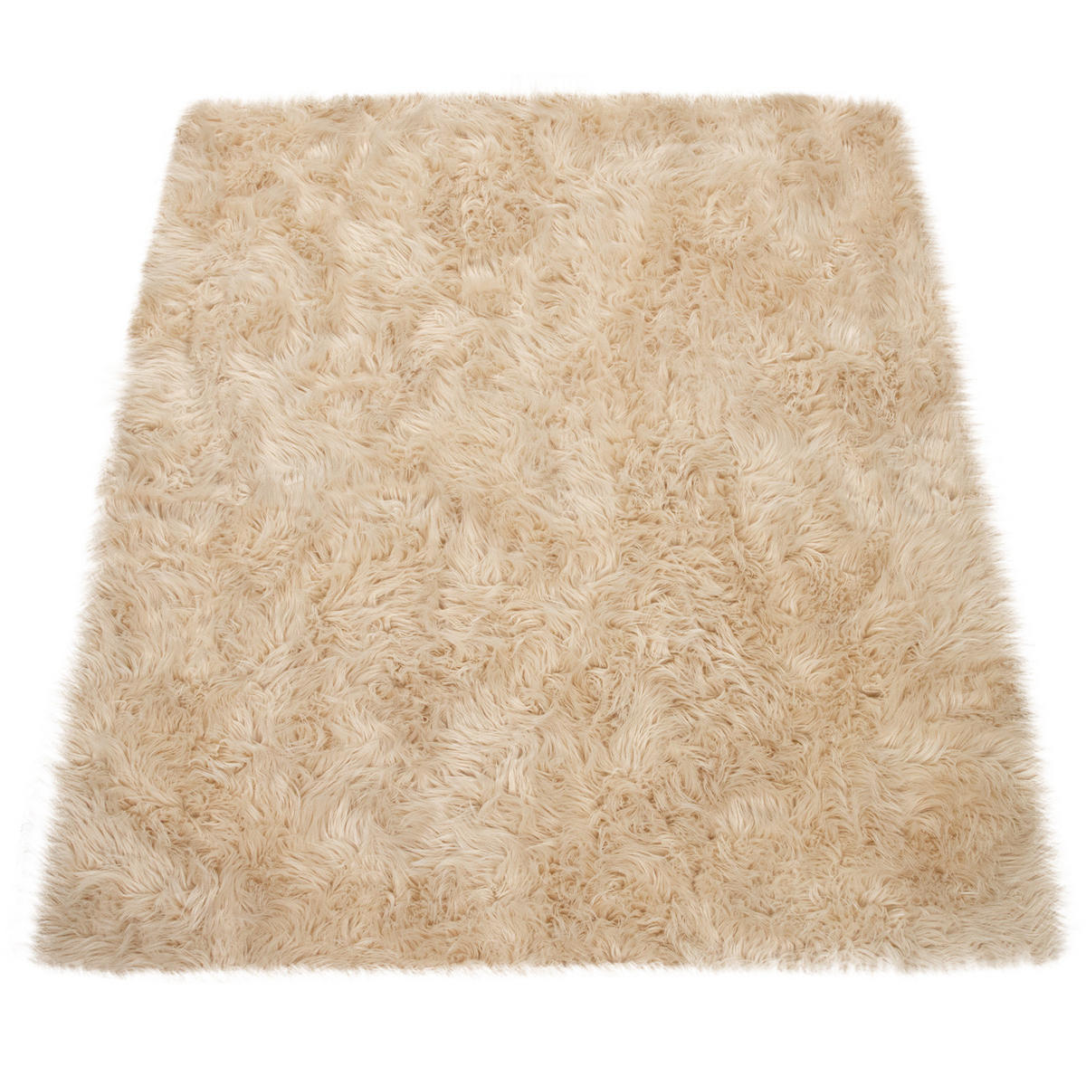 HOCHFLORTEPPICH 60/100 cm Playa 960 - Creme, Textil (60/100cm) - Paco Home
