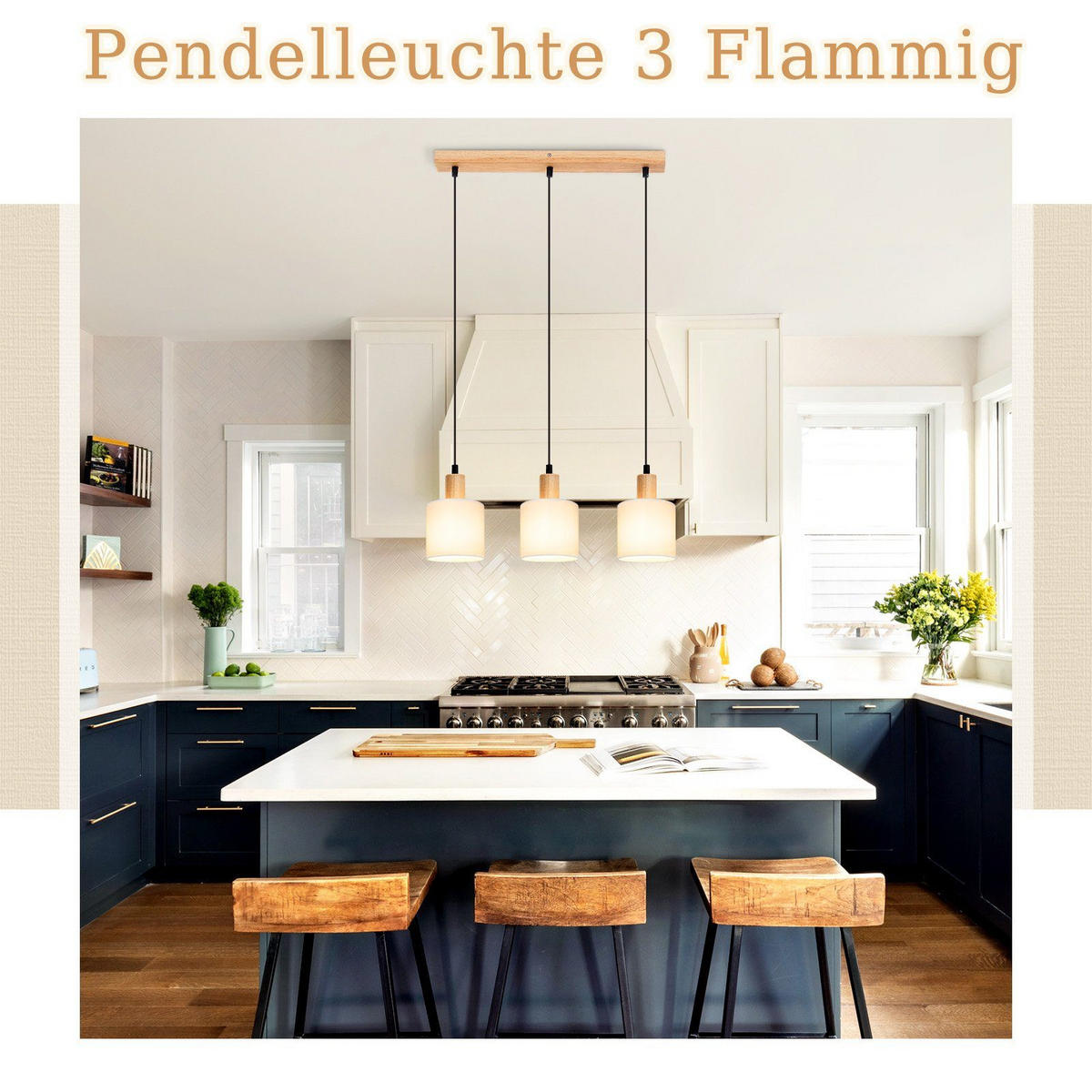 PENDELLEUCHTE Cordelia 47/2.5/173 cm - Weiß, Metall (47/2.5/173cm) - ZMH