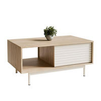 COUCHTISCH FLORENCE mit Stauraumn - Kaschmir, Holzwerkstoff (60/100/47cm) - Lookway