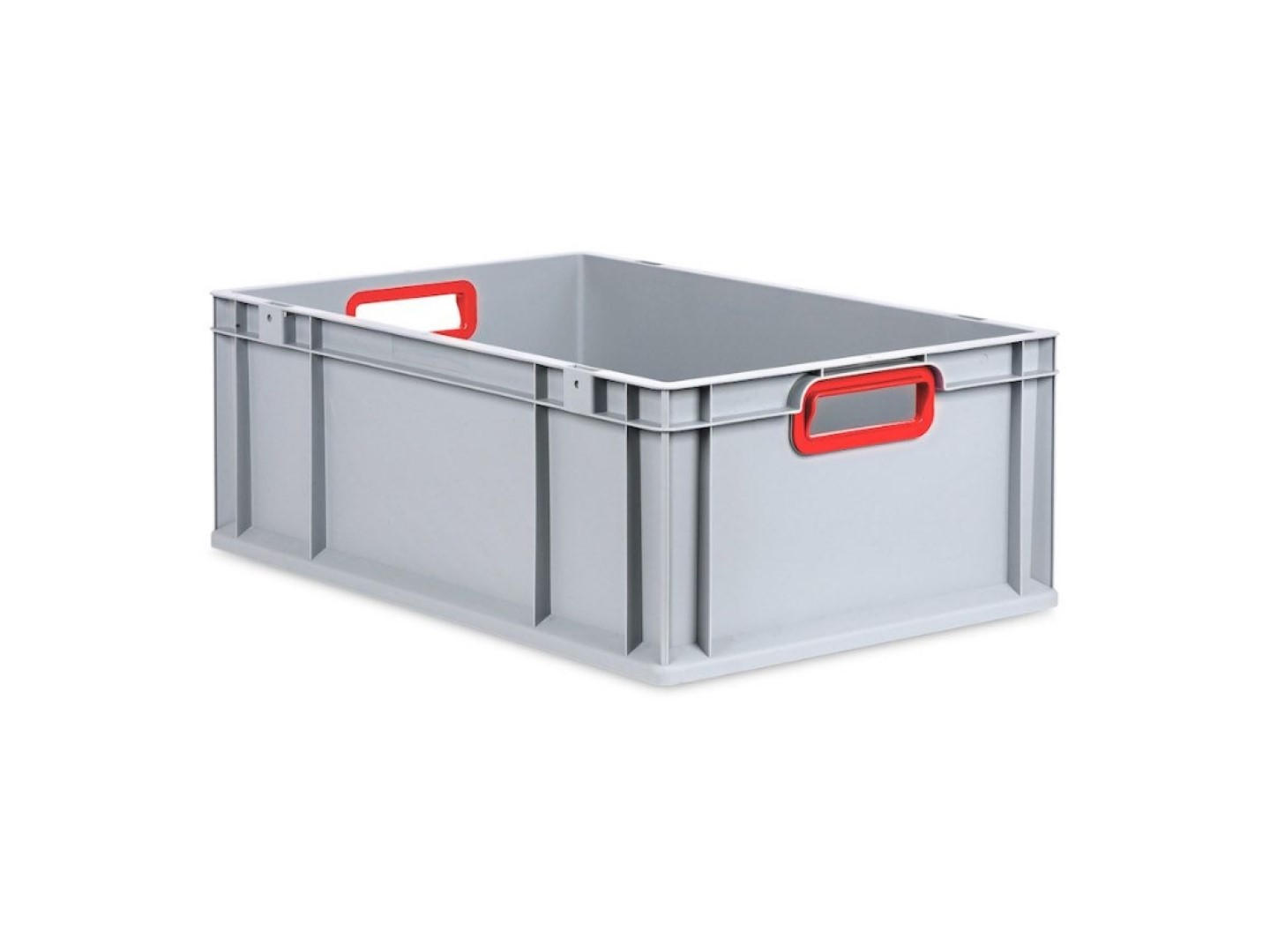 EUROBOX 4x Nextgen Color 22x40x60cm 44 Liter Griffe Rot Offen - Rot, Kunststoff (40/17/60cm) - PROREGAL