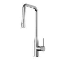 KÜCHENARMATUR Vector Chrom mit Ausziehbrause 2 Funktionen 46 cm - Chromfarben, Metall (27/46/27cm) - Granitan