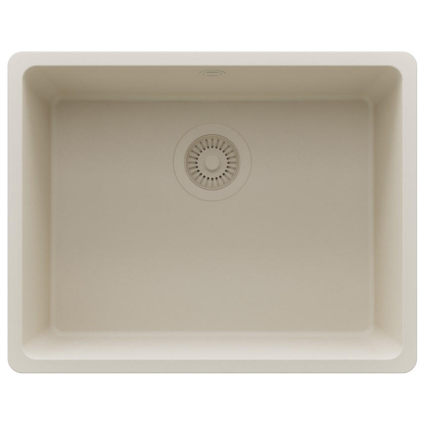 UNTERBAUSPÜLE GRANIT Venedig Easy, 2-er set Beige 56/44 cm 1 Becken + Ablauf-Set ab 60er Unterschrank - Beige, Kunststoff (56/20/44cm) - Primagran