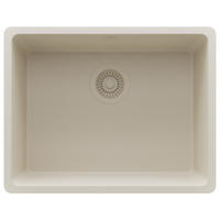 UNTERBAUSPÜLE GRANIT Venedig Easy, 2-er set Beige 56/44 cm 1 Becken + Ablauf-Set ab 60er Unterschrank - Beige, Kunststoff (56/20/44cm) - Primagran