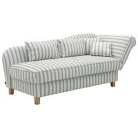 RECAMIERE Armlehne rechts Katia Flachgewebe hellgrau - Hellgrau, Kunststoff (190/88/82cm) - 58aufmkessel