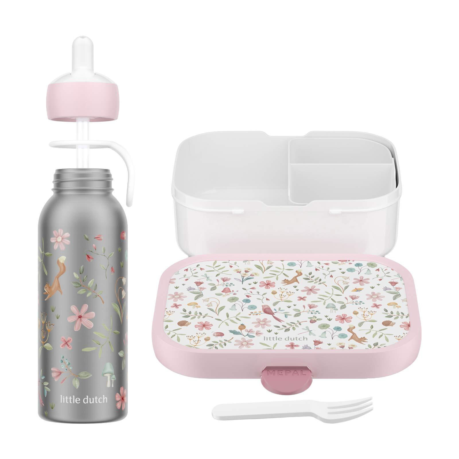 LUNCHSET MIT THERMOFLASCHE Campus Fairy Wonders 2er Set - Weiß/Rosa, Kunststoff (1/1/1cm) - Mepal