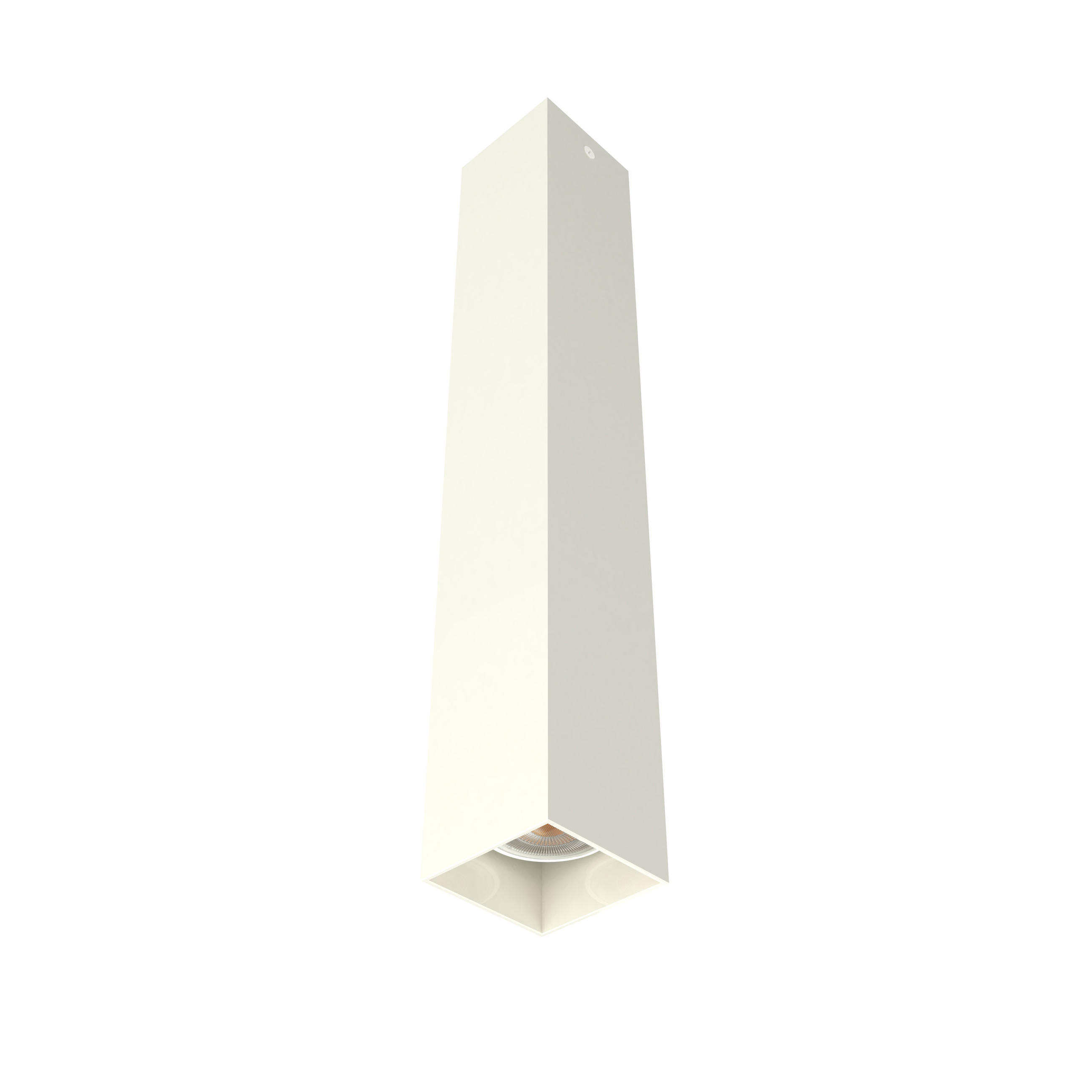 DECKENLEUCHTE Cube H40 - Weiß, Metall (6/6/40cm) - Lumicom