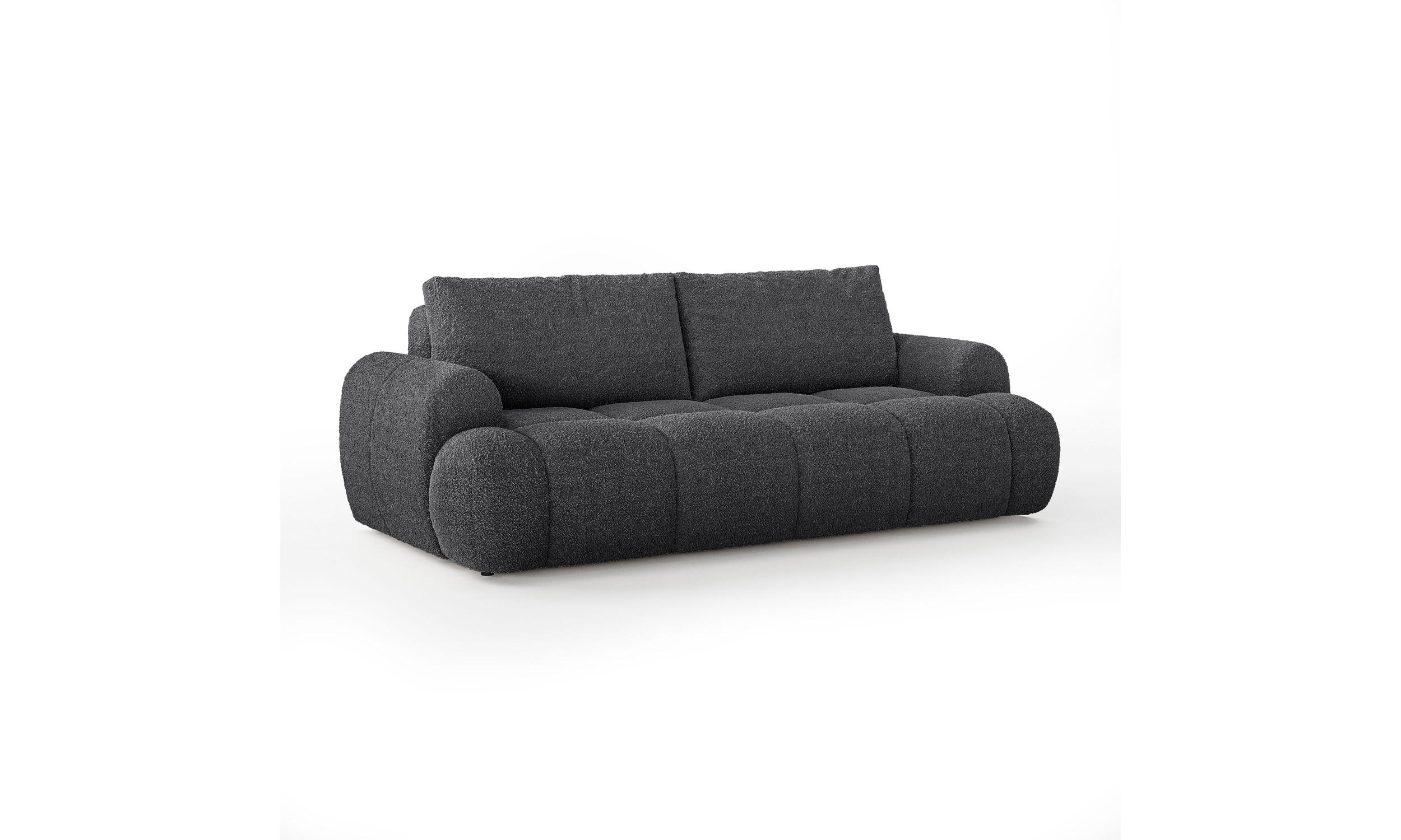 Lookway Schlafsofa Anthrazit 250x85x100 cm