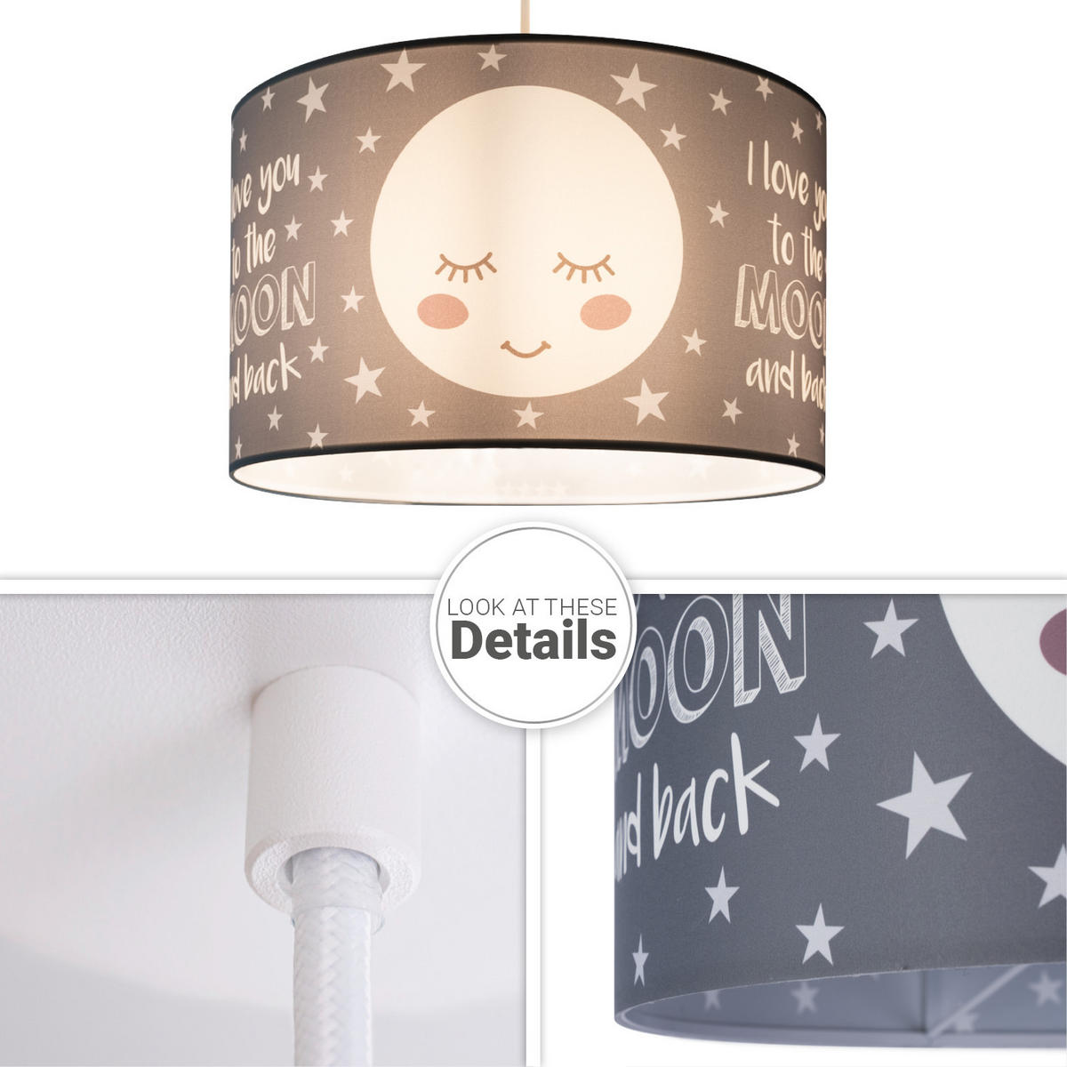 PENDELLEUCHTE Hugo Pd1 Ale 103 - Weiß, Metall (45.5/45.5/27cm) - Paco Home