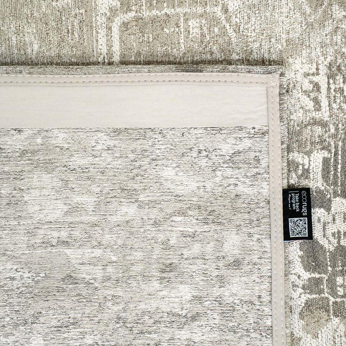 TEPPICH Suede Antiquarian Tabriz 140/200 cm - Grau, Kunststoff/Textil (140/200cm) - Louis De Poortere