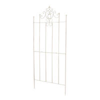 RANKGITTER Paul antik-creme - Naturfarben, Metall (85.5/170/2cm) - TPFGarden