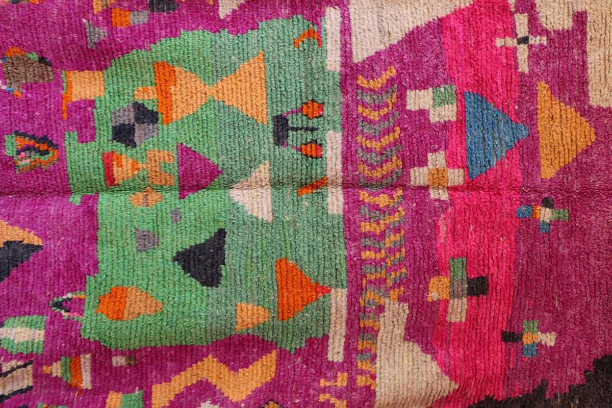 BERBERTEPPICH aus reiner Wolle 180x 249 cm - Multicolor, Naturmaterialien (180/249cm) - AFK Living