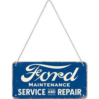 HÄNGESCHILD 10/20 cm Ford Service & Repair - Multicolor, Metall (20/1/10cm) - Nostalgic-Art
