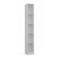 BÜCHERREGAL Weiß 25/182/30 - Weiß, Holzwerkstoff (25/182/30cm) - RAUMHIRSCH FURNITURE