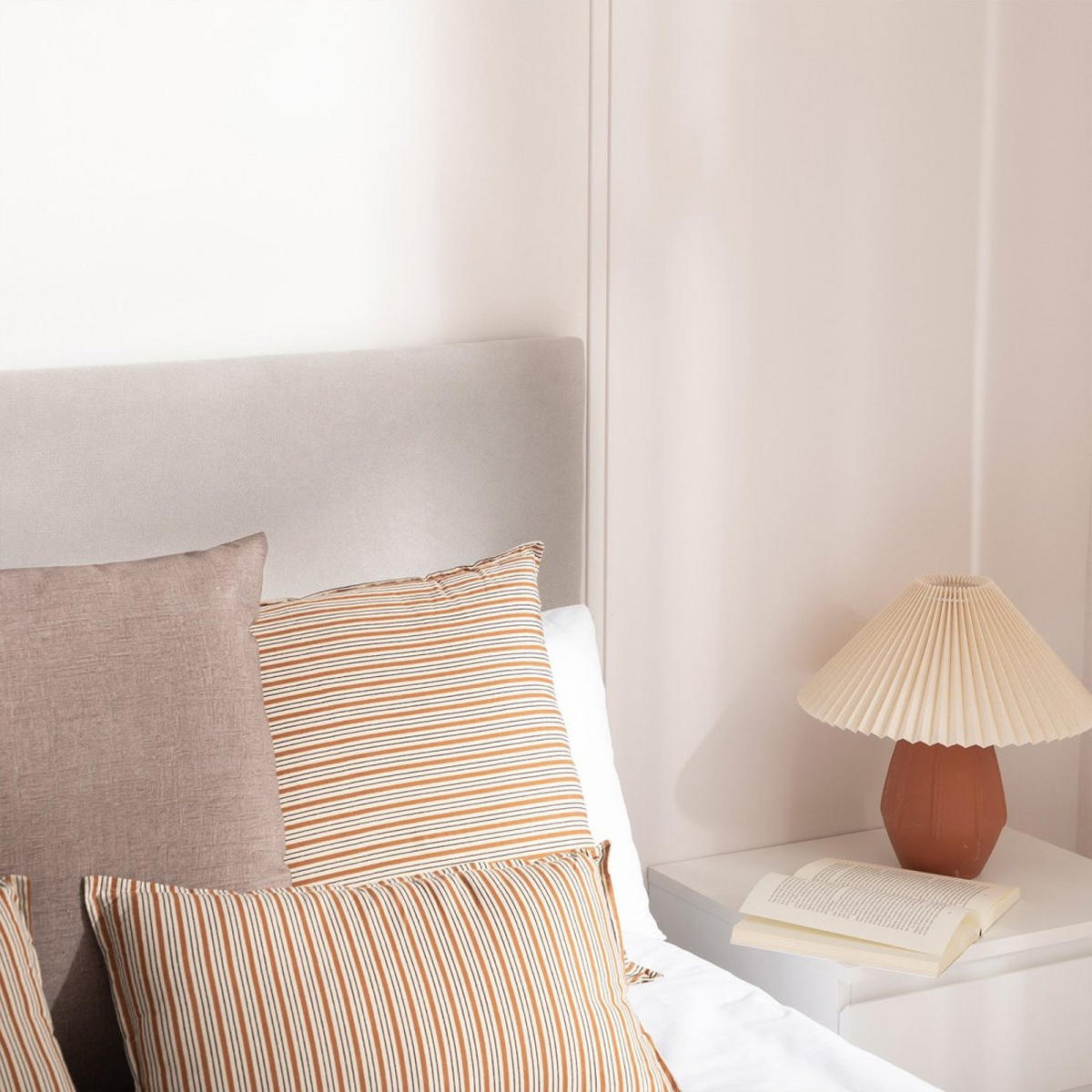 KOPFTEIL DOPPELTES Malta Beige 160 cm x 50 cm - Beige, Textil (160/4cm) - Klast Home