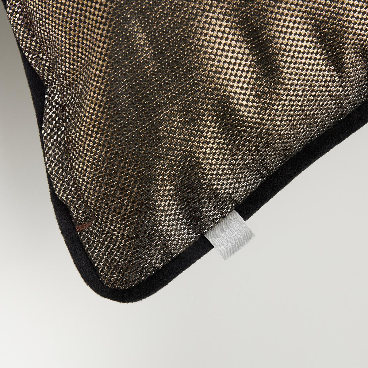 KISSENBEZUG Mauros - Schwarz, Textil (45/45cm) - home&you