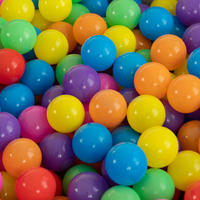 SPIELBÄLLE SPIN - Farbe: Bunt, Menge: 120 - Multicolor, Kunststoff (6/6/6cm) - Home Deluxe