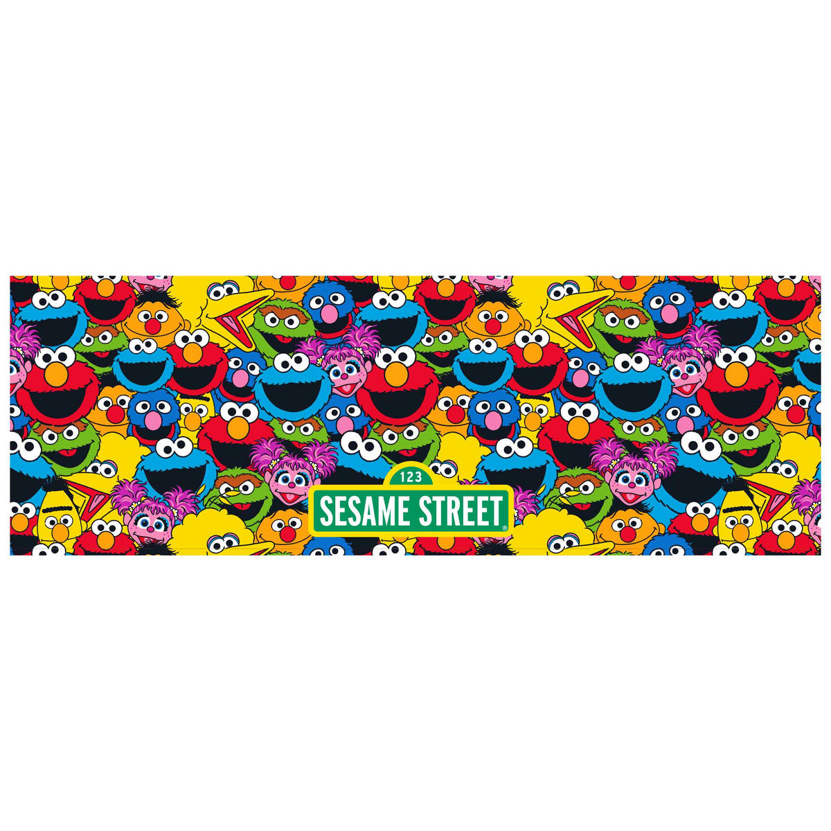 MÜSLISCHALE Sesamstraße Alle Freunde Mehrfarbig 500 ml - Multicolor, Keramik (14cm) - United Labels