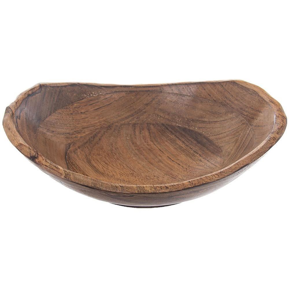 Orion  Orion Holzschale Braun 27.5x12x30 cm